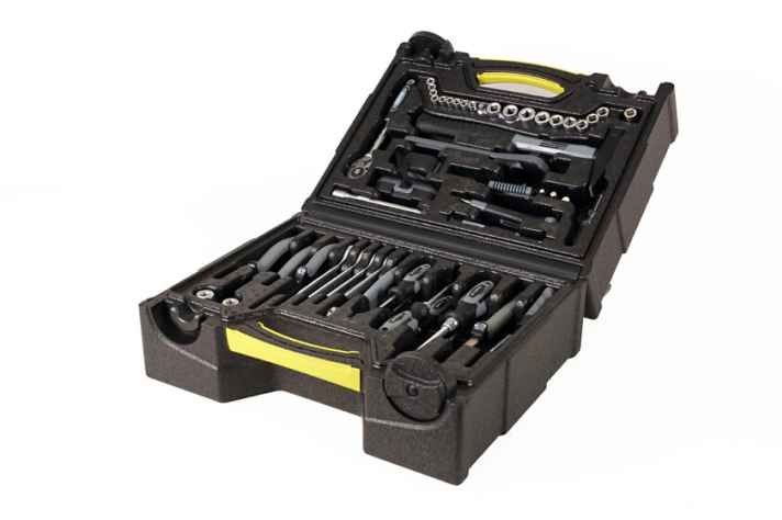   The EPP tool case from Air is equipped with a 94-piece tool set from Mannesmann