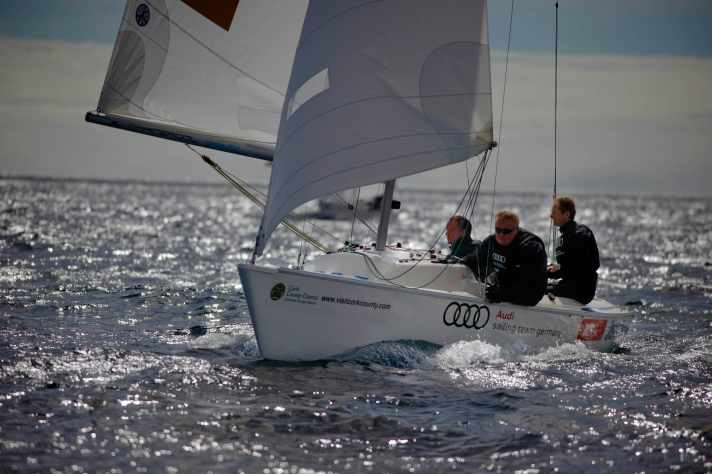   Anche il vincitore delle Paraolimpiadi Jens Kroker e il suo team Sonar sono stati colpiti dalla cancellazione