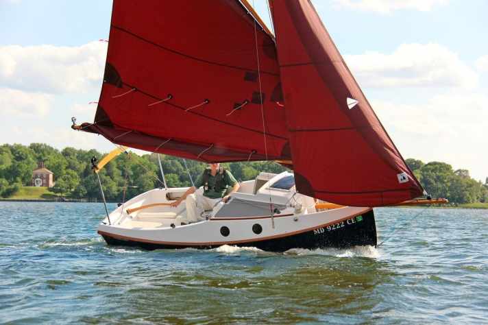   Klein, aber sehr fein: Das Pocketship ist ein beliebtes Selbstbau-Boot aus den USA    