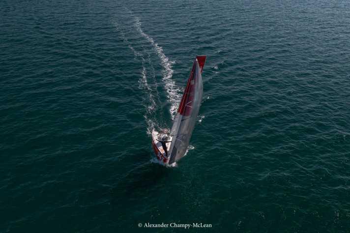   Burkes Gesellenprüfung: Im Mini-Transat durchlief der Jung-Profi auf der "Vorpommern" seine Grundausbildung für die Karriere als Offshore-Segler