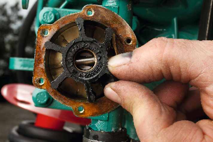 Dieser Impeller ist frisch gewechselt