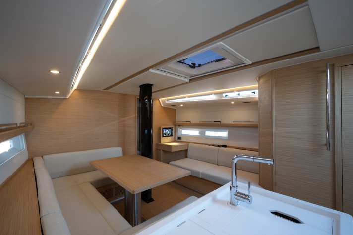 Unaffected. The design in the lounge is simple and straightforward, yet inviting
