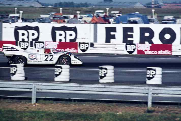 Le Mans 1971: Helmut Marko und Gijs van Lennep im 917 KH Coupé (Nr. 22); 1. Pl. Ges.Kl. und damit der zweite Erfolg bei den 24 Stunden.