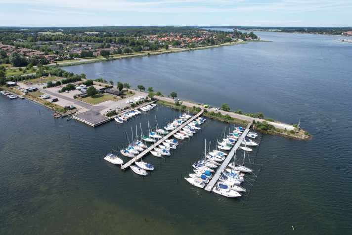 3. the Toreby marina in the centre of Guldborg Sound on Lolland