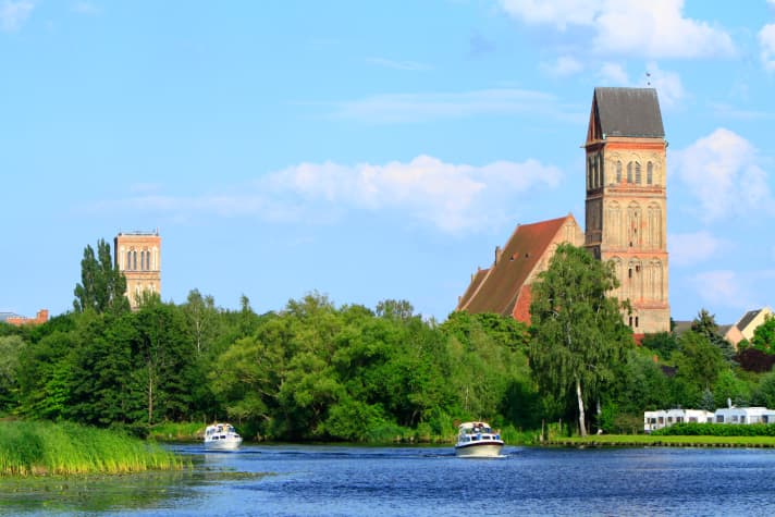   Stettiner Haff, Peenestrom und Peene