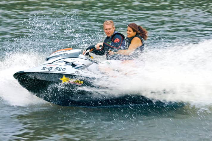   Will jet skis soon be travelling as pleasure craft?