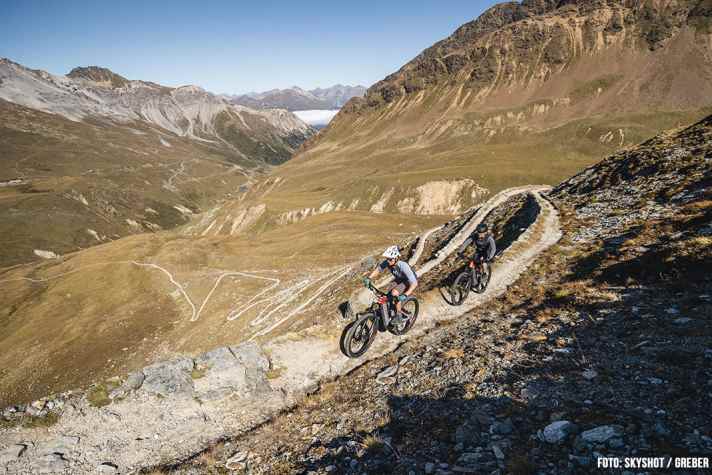 Erlebe den Mythos Transalp auf dem EMTB!