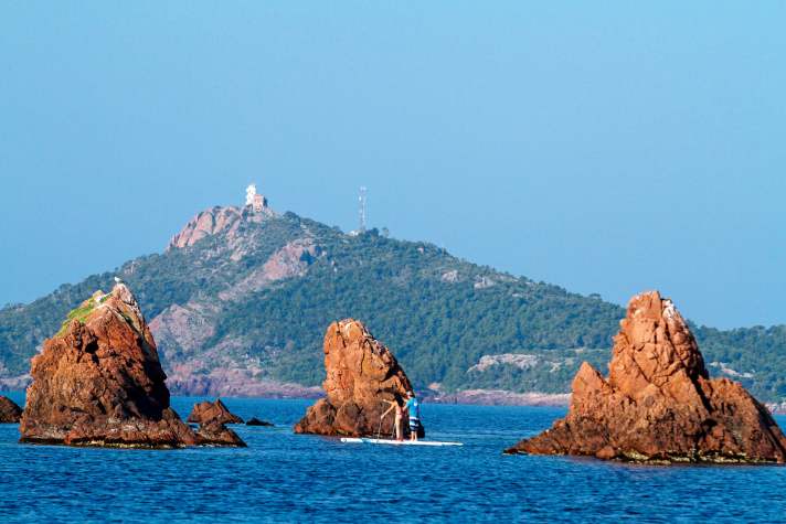 Frankreich: Cannes - Leichtwind-Revier für Stand Up Paddler