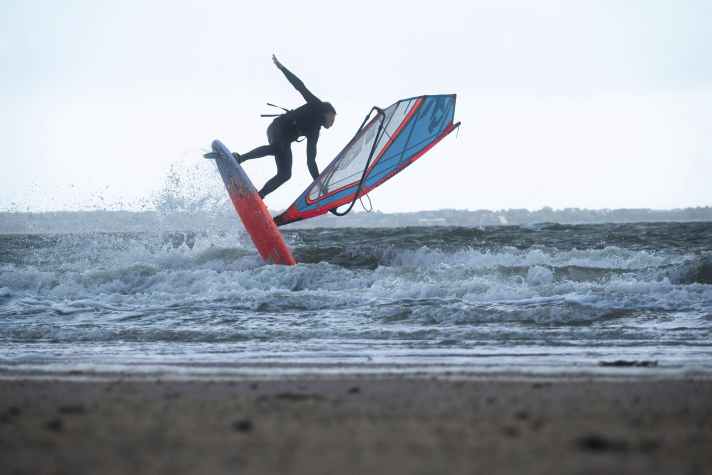 Summer in Germany can be a bit erratic with wind and heat. Ben Behrendt has fun on Föhr.