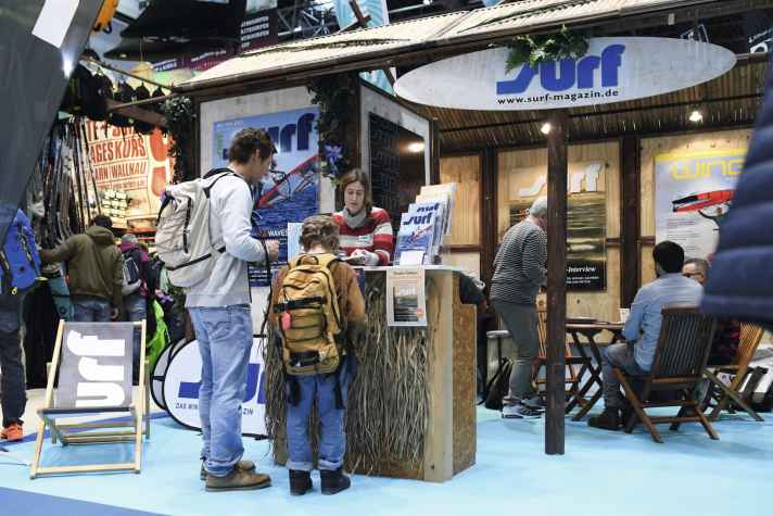 As every year, you can meet the surf editors at the trade fair for an informative exchange and they will be on hand to offer you advice and support.