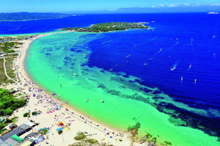In Porto Pollo im Norden Sardiniens fing Michi Bouwmeester 2008 noch mal ganz von vorne an.