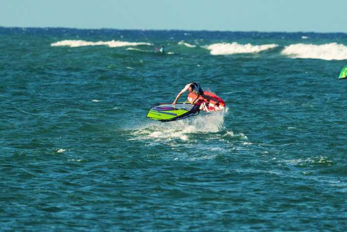 Cabarete: Brandung und Flachwasser auf engstem Raum.