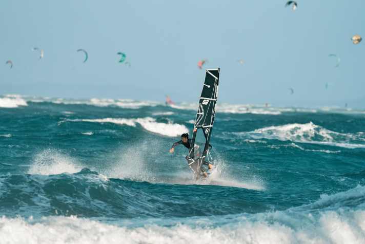 Cabarete, der Wave-Spot in der Dom. Rep.