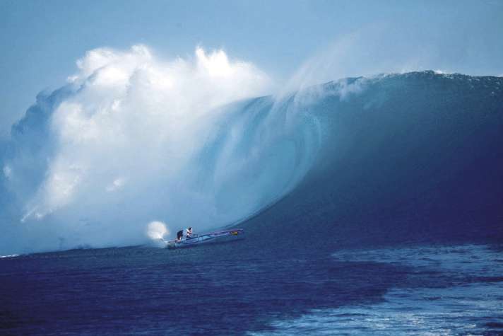 Polakow in Cloudbreak - eine seiner Traumwellen