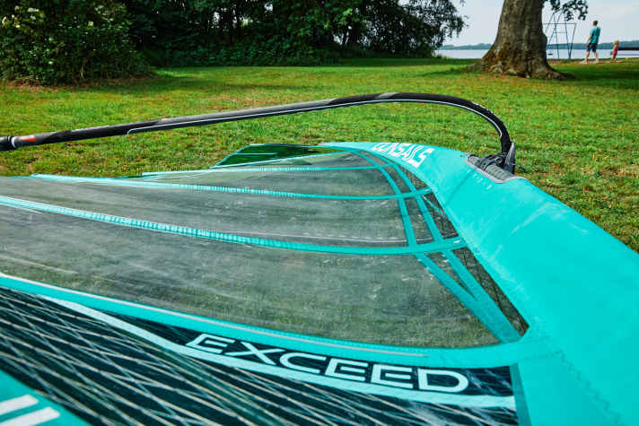 Camber sail with clearly recognisable profile