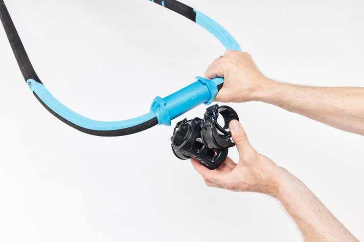 The headpiece of the Unifibre models can be removed in seconds. This can make transport easier.