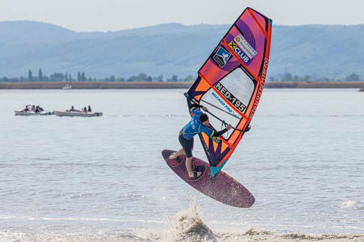 Tow-In als Flautenprogramm bei EFPT Neusiedler See