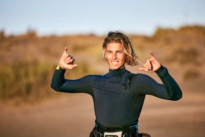 Liam Dunkerbeck has just come of age, but already has a pretty clear plan of where he wants to go: to the top!