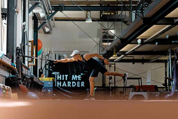 "Training on land is really fun here at the moment, the daily progress feels really good."