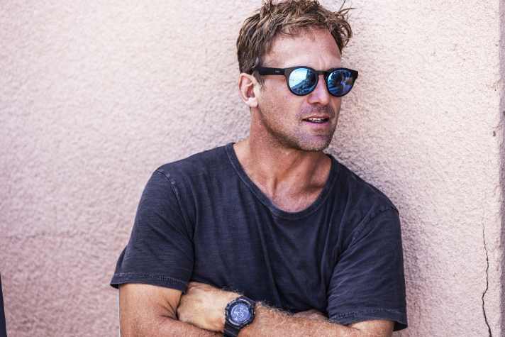 Robby Swift has lived on Maui for many years and is one of the most experienced Jaws windsurfers