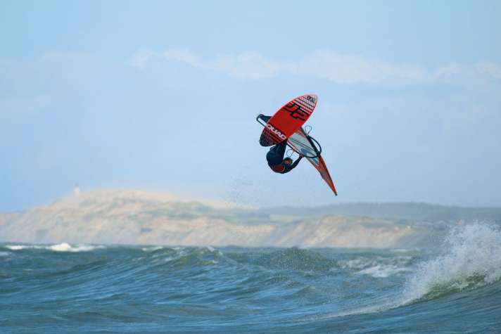 Løkken also offers the best waves for wave beginners