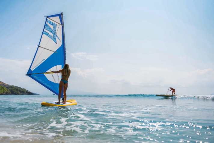 Blutsbrüder – SUPen und Windsurfen ergänzen sich perfekt