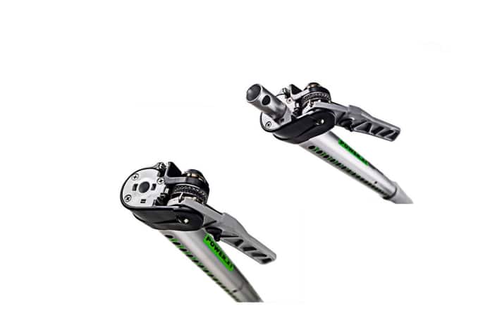 The new North Sails Power.XT is also available with a shock absorber for those who want maximum comfort when trimming as well as gliding over choppy water.