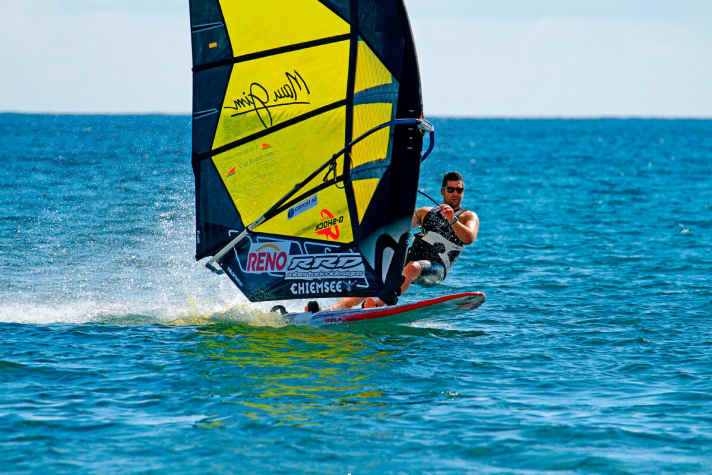 You don't need high-tech material to glide even when there's barely a glint of foam on the water. With the right settings, you can certainly get more gliding power out of your material!