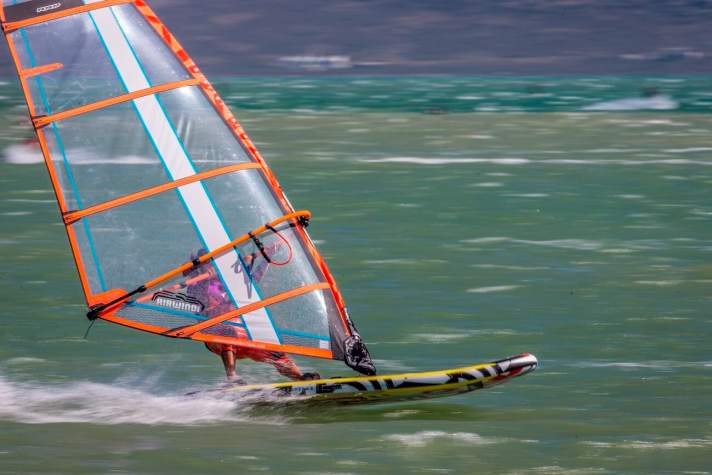 Designer Roberto Ricci at the practical test