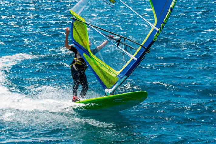 SURF Tester bei der Arbeit...