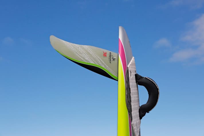 Exocet Cross Silver 104 2015: Finne Exocet Cross 32,0 cm, Powerbox/G10