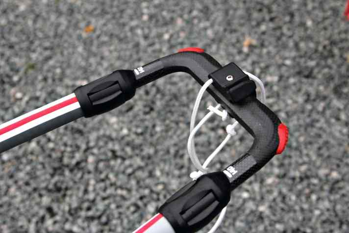 Das neue Endstück der Slim Carbon ist deutlich breiter als vorher.