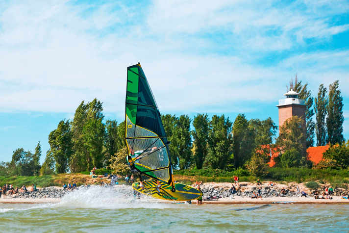 Pelzerhaken is one of the classic holiday destinations for Lübeck students. It was not for nothing that the surf festival was held here for many years.