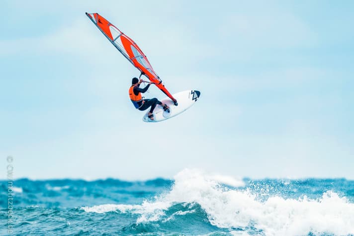 The people of Rostock find good waves in almost all wind directions. Just like in nearby Kühlungsborn.