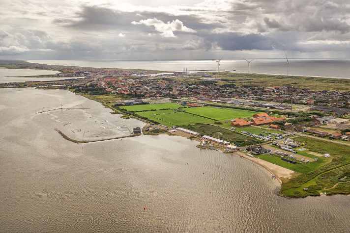 Hvide Sande - the main town on the western Ringkøbing Fjord