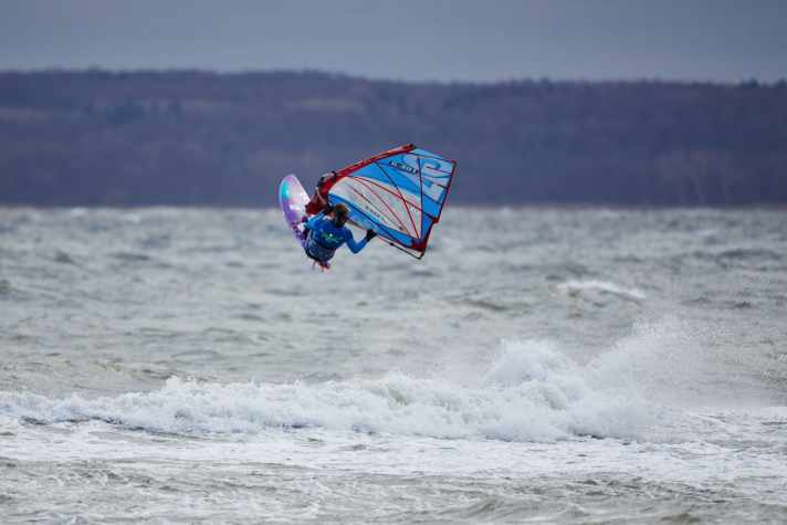 Surf spot Langholz - northeast wind is ideal here