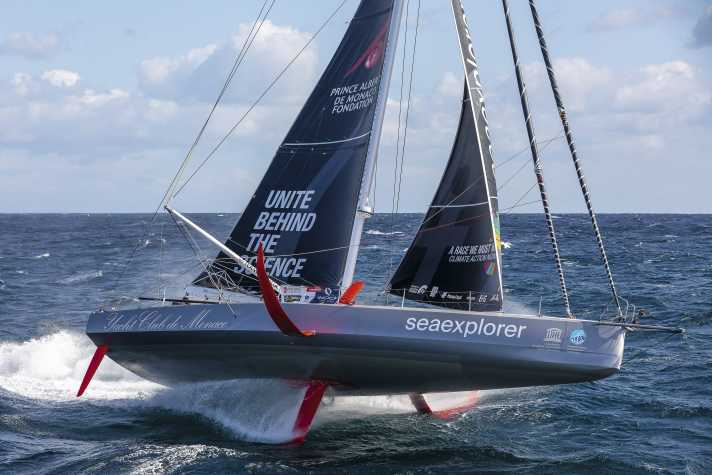 Boris Herrmann, skipper de lIMOCA Seaexplorer - Yacht Club de Monaco à lentrainement avant le départ du Vendée Globe 2020-21, Bretagne sud le 25 septembre 2020, Photo © Jean-Marie LIOT / Team Malizia
###
Boris Herrmann, skipper IMOCA Seaexplorer - Yacht Club de Monaco training off Lorient, before the start of Le Vendée Globe 2020-21, on september 25, 2020, Photo © Jean-Marie LIOT / Team Malizia