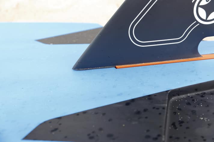 Wichtig: Keine Lücke zwischen Nase und Lauffläche!