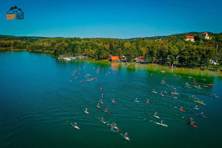 The SUP Alps Trophy is one of the most popular racing series and also offers suitable formats for newcomers to the racing scene.