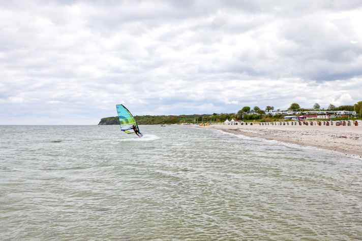 Suhrendorf with Baltic Sea beach