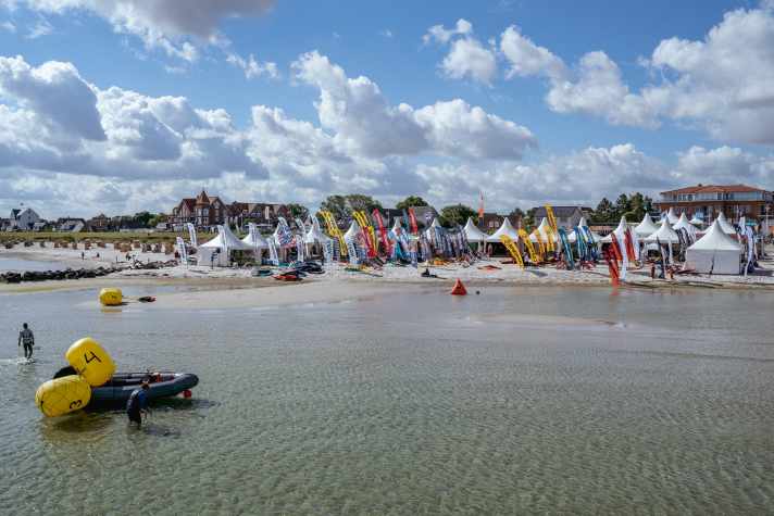 Testmaterial war auf dem Foil Festival am Schönberger Strand reichlich verfügbar