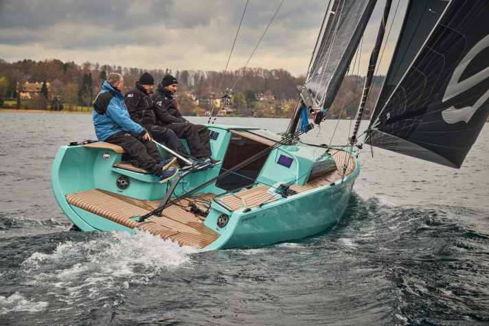 Sunbeam 29.1 test on the Attersee