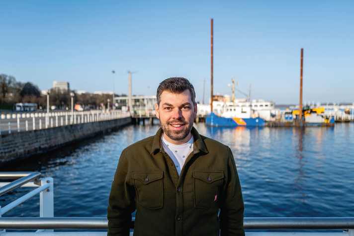 Graduate meteorologist Sebastian Wache