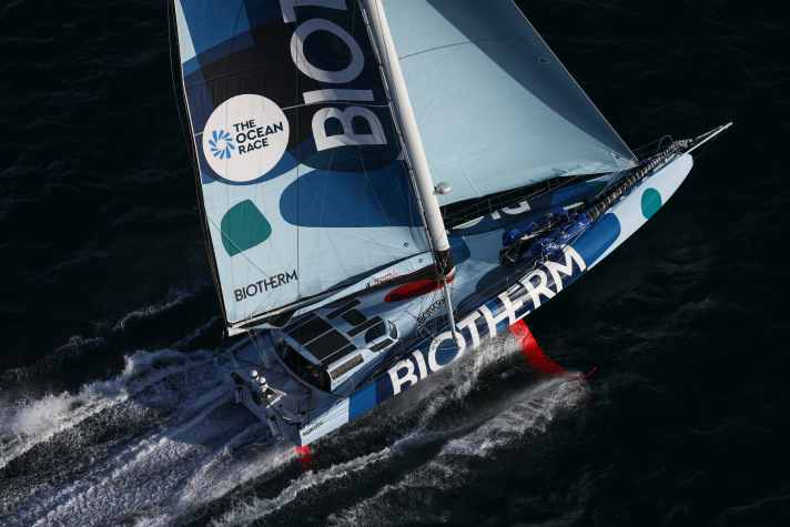 Paul Meilhat's "Biotherm" on deck