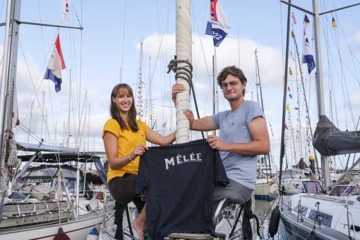 Die Österreicher Pia Toth und Bernhard Schneider sind eines der jüngsten Skipperpaare der Flotte