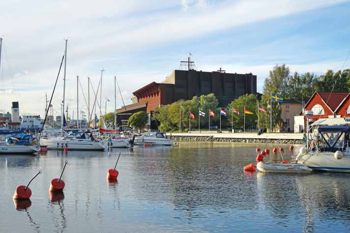 Il museo si trova direttamente sul porto