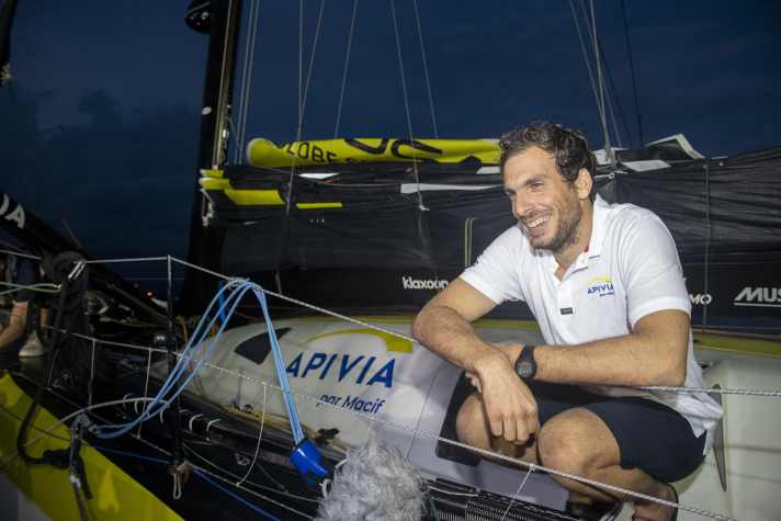 Charlie Dalin, who was in the lead for most of the race, missed out on the victory he had hoped for, but was nevertheless satisfied