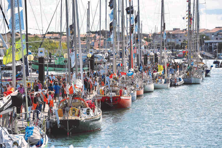 Das Race-Village beim Rennen 2018