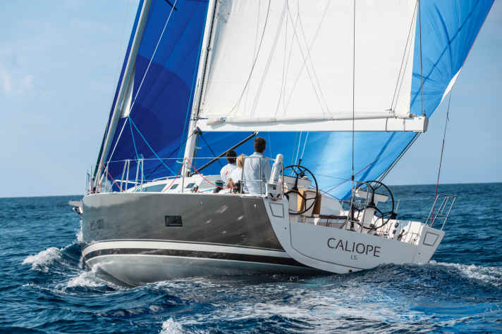The J/45 is suitable for family sailing as well as for regattas