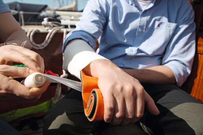 Some injuries can be treated provisionally